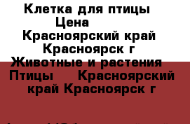 Клетка для птицы › Цена ­ 300 - Красноярский край, Красноярск г. Животные и растения » Птицы   . Красноярский край,Красноярск г.